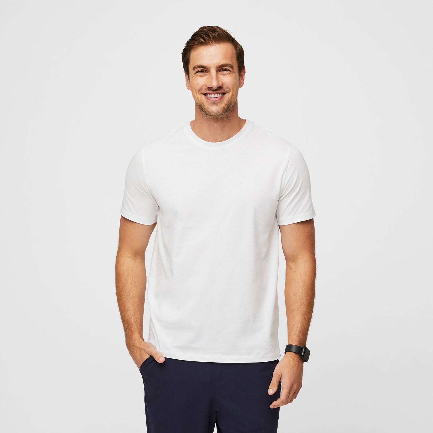 Supersoft Shortsleeve Underscrub - White